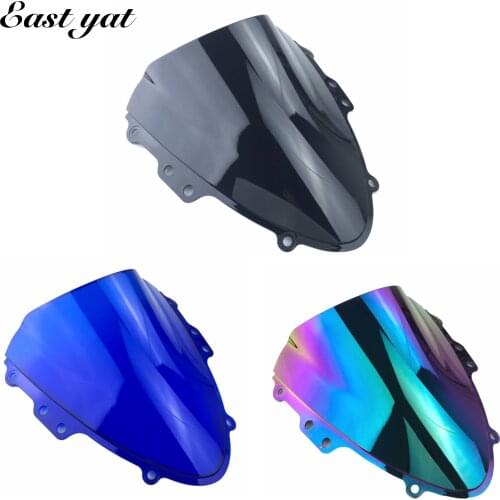 Motorcycle Windshield Windscreen Screen For Suzuki GSXR 600 750 2004 2005 K4 GSXR600 GSXR750 Black