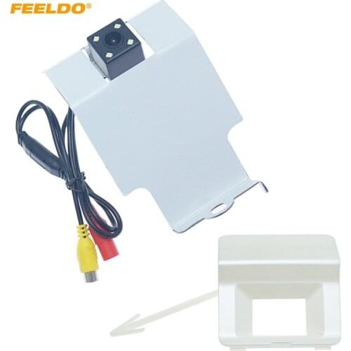 FEELDO Car Backup Rear View Camera For Toyota Prado (Middle East) Install In Spare Tire Cover Reversing Camera #6097