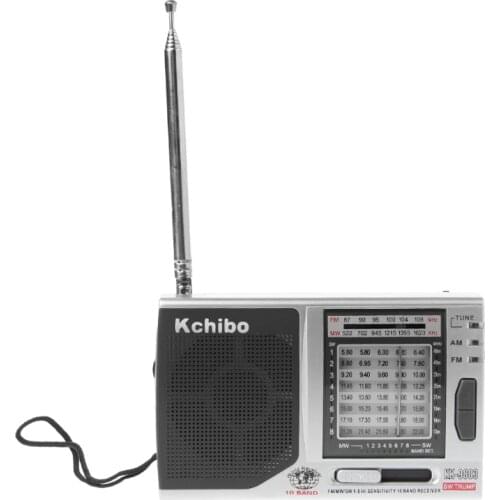 KK-9803 FM/MW/SW1-8 Full 10 Band Hi-Sensitivity Radio Receiver With Folding Kickstand