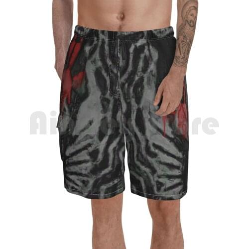 Rats Rule Pilot Beach Shorts Men Beach Pants Swim Trunks Die Antwoord Music Rat Yolandi Yolandi Visser Zef Zef Cat