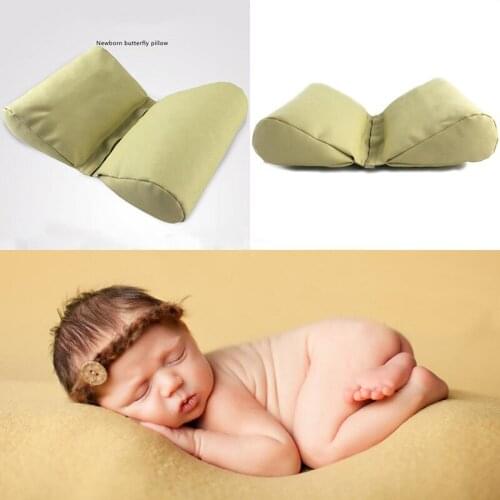 Newborn Baby Posing Pillow Photography Props Crescent Shaped Positioner Cushion Basket Filler Pillows Fotografia Accessories