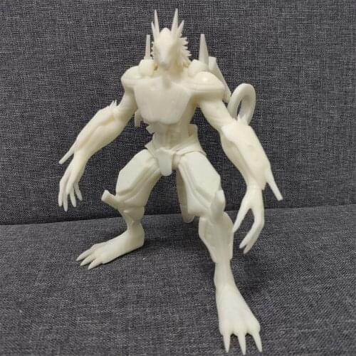 Original 3D Printing Digimon Adventure Gabumon Resin Figure Toys Unpainted Model Royal Knight Desk Decor Display Custom-Made