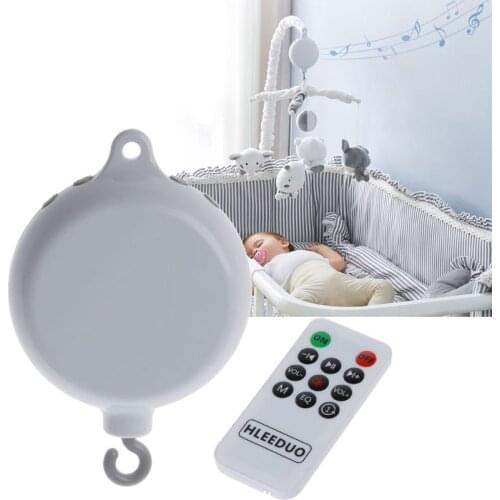 35 Songs Rotary Baby Mobile Crib Bed Bell Toy Battery Operated Music Box Bell Crib Electric Baby Toy