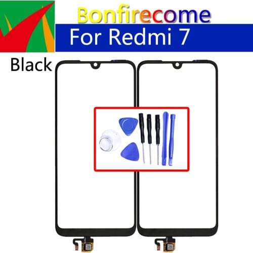 For Xiaomi Redmi 7 Touch Screen Panel Sensor Touchscreen Digitizer LCD Display Glass Lens Panel Replacement Parts