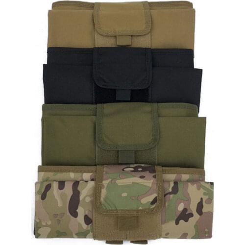 Tactical Pouch Military Army Airsoft Folding Molle Magazine Bag Army EDC Storage Gear Pouch Hunting Foldable Tool Recycling Bag