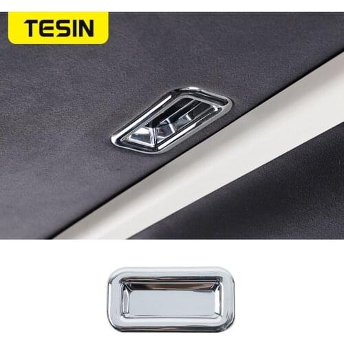 TESIN Car Skylight Handle Decoration Cover Sticker Accessories For Jeep Liberty For Dodge Nitro 2007 2008 2009 2010 2011 2012