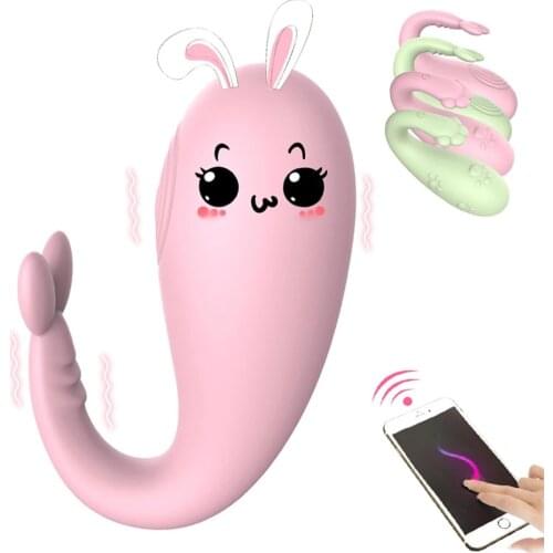 8 Speeds Monster Shape Vibrator APP Bluetooth Wireless Control G-Spot Vibrating Egg Dildo Adult Games Sex Toys Product for Women