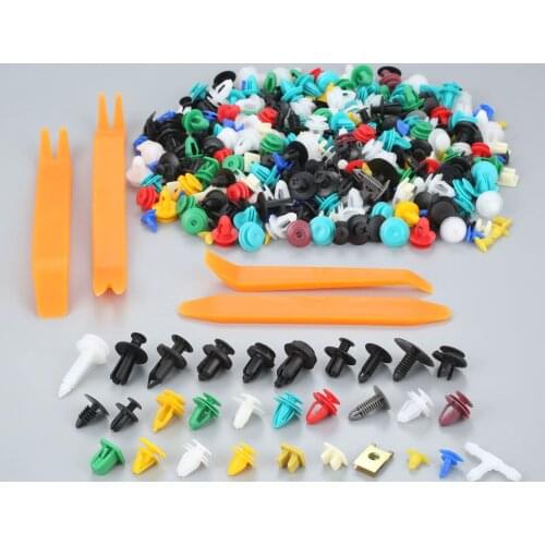 500Pcs 30kinds Mixed Car Door Auto Fastener Pliers Radio Door Clip Panel Trim Dash Audio Removal Installer Pry Tool