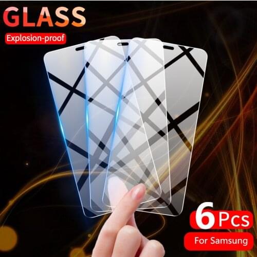 3Pcs Screen Protector Tempered Glass for Samsung Galaxy A51 Note 20 10 Lite S20 FE A02 A32 A72 A52 A71 S21 Plus Protective Glass