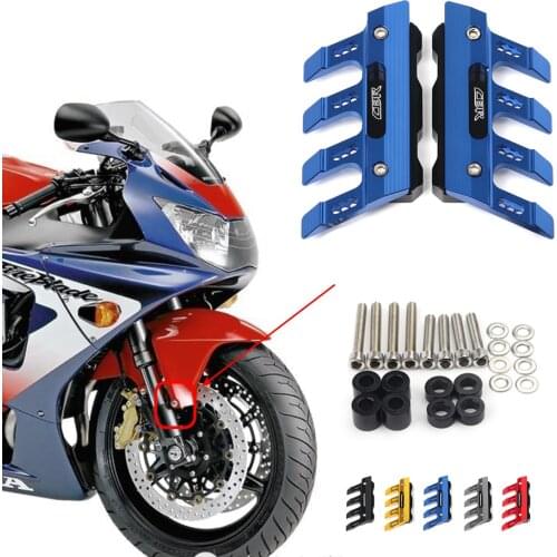 For HONDA CBR1000R CBR929 CBR929RR Motorcycle CNC Accessories Mudguard Side Protection Block Front Fender Anti-Fall Slider