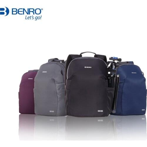 Benro Tourist 200/300 Backpack Laptop Compartment Waterproof Fashion Camera Bag Daily Large Measure Case For Hiking Traveling