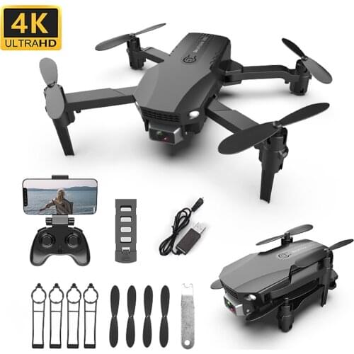 Mini Drone With Dual Camera 4k HD 1080p Drones Height Hold Helicopter RC Quadcopter Aerial Photography FPV UAV Kit Toy Follow Me