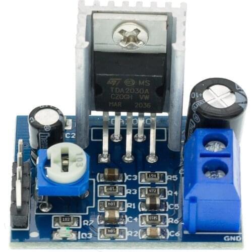 TDA2030 Module Power Supply TDA2030 Audio Amplifier Board Module TDA2030A 6-12V Single