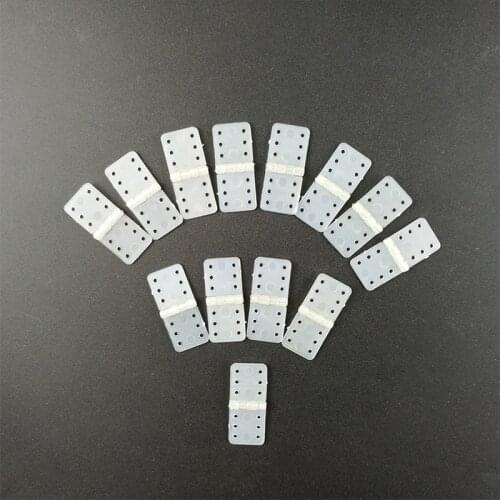 Nylon Pinned Hinge 36X20mm 29X16mm 24X12mm for RC Model KT EPP OPP EPS Airplane Fixed-Wing Replacement DIY Parts