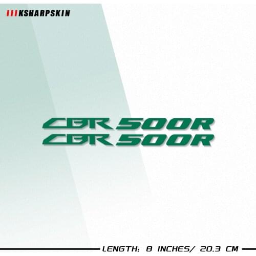 New motorcycle bicycle fuel tank sticker wheel helmet MOTO waterproof reflective logo for HONDA CBR500R cbr 500r