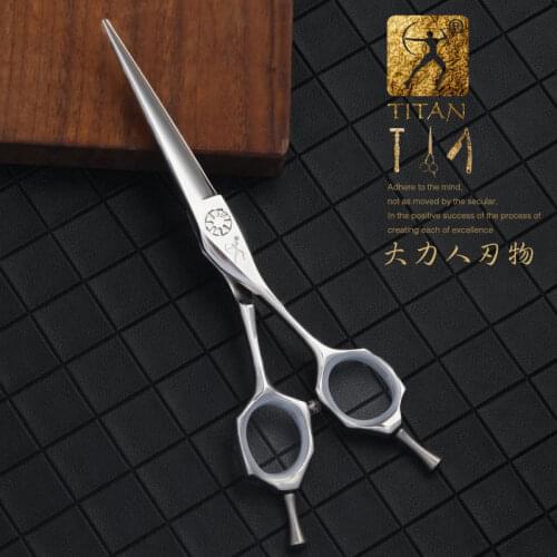 Titan 5.5inch 6.0inch professional hairdressing scissors japan vg10 steel salon barber tool free shipping