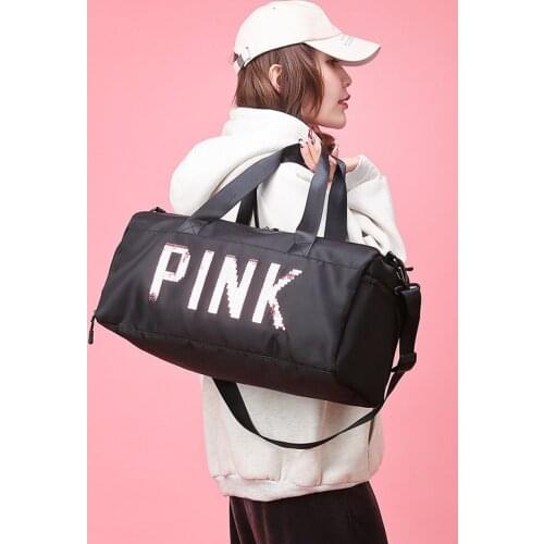 Gym Bag New European and American Outdoor Travel Bag Portable Large Capacity Nylon Dry Wet Separation Shoe Warehouse