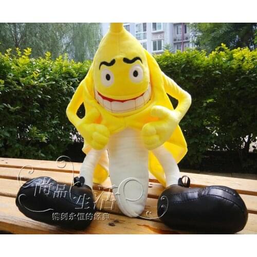 Plush doll 1pc 60cm cartoon anime wicked funny banana hold pillow home decoration children stuffed toy creative gift for baby