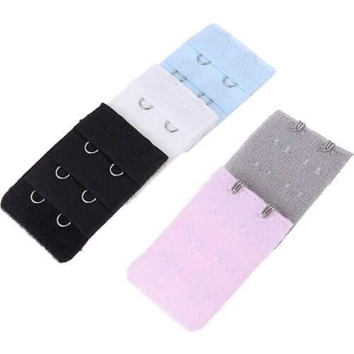 5/10pcs Ladies Extended Lengthened Belt Bra Extenders 3 Rows 2 Hooks Or 1 Rows Extension Accessories For Underwear