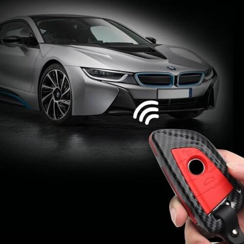 Fashion ABS Carbon fiber Car Remote Key Case Cover For BMW 1 2 3 4 5 6 7 Series X1 X3 X4 X5 X6 F30 F34 F10 F07 F20 G30 F15 F16