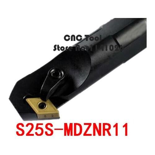 S25S-MDZNR15 25mm 93degree Lathe Cutting Tools CNC Turning Tool Machine Tools Internal Metal Lathe Tool Boring Bar MDZNR/L