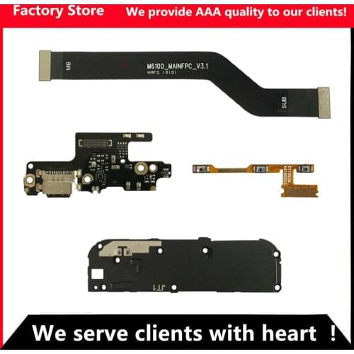 Flex For Redmi Note 7 Loud Speaker For Redmi Note 7 Power Volume buttons flex cable For Redmi Note 7 USB Charging Dock