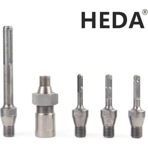 HEDA 1PCS Electric Hammer M22 Threaded Drill Core Dry Wet Drill Bit BIt Hole Saw Power Tool Accessories for Arbor Adapters