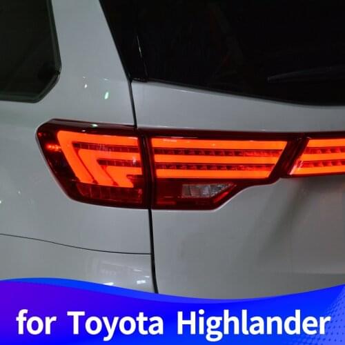 Taillight Assembly for Toyota Highlander LED running light LED brake light LED turn signal