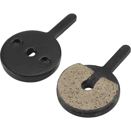 1 Pair Round Long-handled Resin Semi-metal Lamella Semi-mentallic Disc Brake Pads Kit for Scooter Parts Accessories