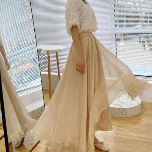 Limiguyue Women's Fluffy Skirts