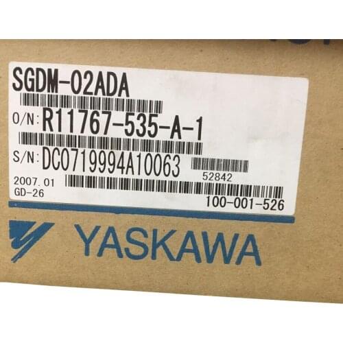 New yaskawa electric servopack SGDM SGDM-02ADA 200W 3 phase servo drive