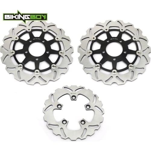 BIKINGBOY Front Rear Brake Discs Rotors Disks For Suzuki GSX 750 600 F Katana 04 05 06 Bandit GSF 650 S K4 K5 K6 290mm 240mm Set