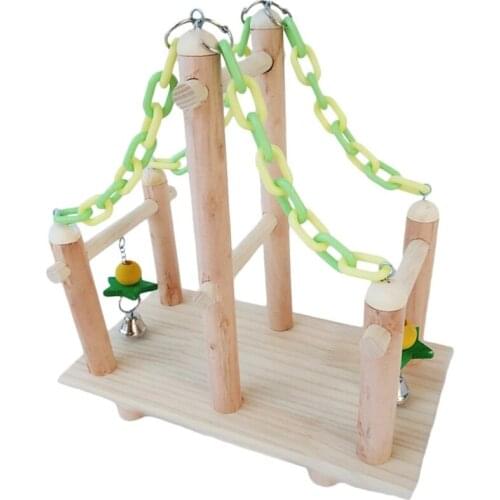 Parrot Standing Rack Bird Climbing Ladder Training Racks Parrot Ladder Toy