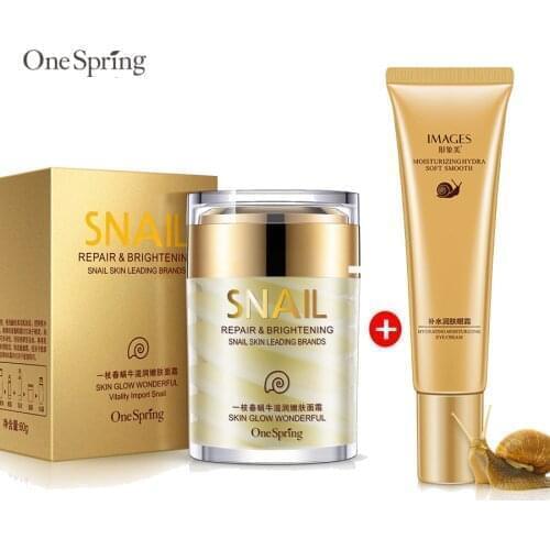 Snail Extract Eye Cream Collagen Serum Anti-Wrinkle Anti-Age Dark circles removal Moisturize Eye Care Against Puffiness And Bags