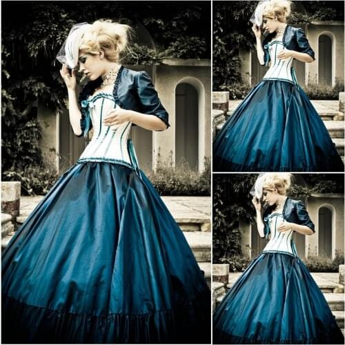 On sale SC-014 Victorian Gothic/Civil War Southern Belle Ball Gown Dress Halloween dresses Sz US 6-26 XS-6XL