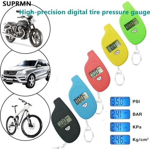 Car tire pressure gauge digital display electronic tire pressure gauge pressure gauge monitor pressure gauge high precision