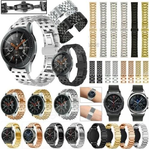 Metal Stainless Steel Classic Wrist Strap for HUAWEI WATCH GT 2 46mm 42mm Band Bracelet For Watchband Watch replacement parts