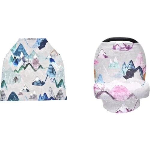 Nursing Cover for Baby Breastfeeding,Car Seat Canopy for Baby, Multi-Purpose Breathable Nursing Cover for Stroller