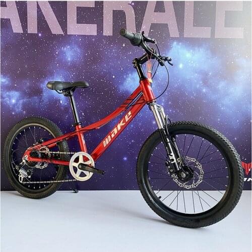 Aluminium alloy frame high quality bicycle double disc brake 20 inches 7 speed mountain bike for child