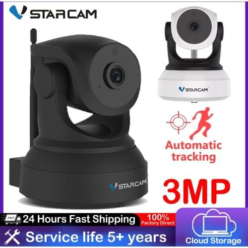 VStarcam 2020 C24S 3MP HD Security IP Camera Wifi Camera Human Auto Tracking IR Night Vision Video Network CCTV Baby monitor Cam