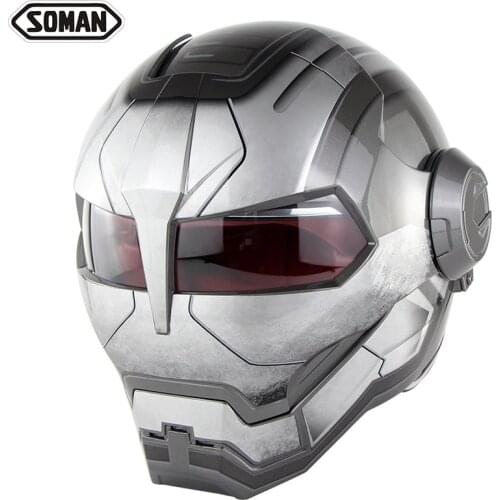 Super personality motorcycle helmet full helmet retro transformer protective open helmet, Unisex / male and female