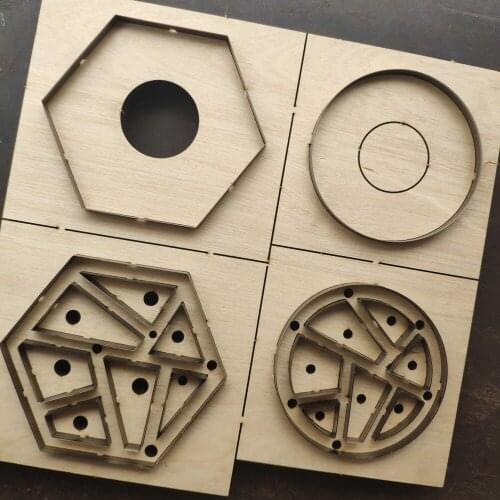 Cup board mat pad set designer leather craft inlay jigsaw die cutting knife mould diy hand machine punch tool set