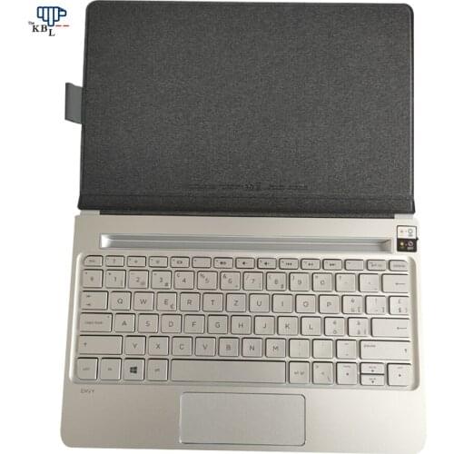 New For HP ENVY 8 Note Tablet Folio SWISS Wireless Bluetooth Keyboard