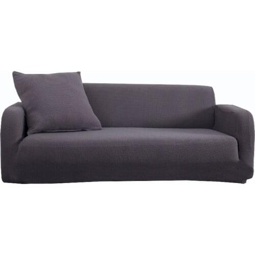 Solid color corner sofa covers for living room elastic spandex slipcovers couch cover stretch sofa towel free shipping