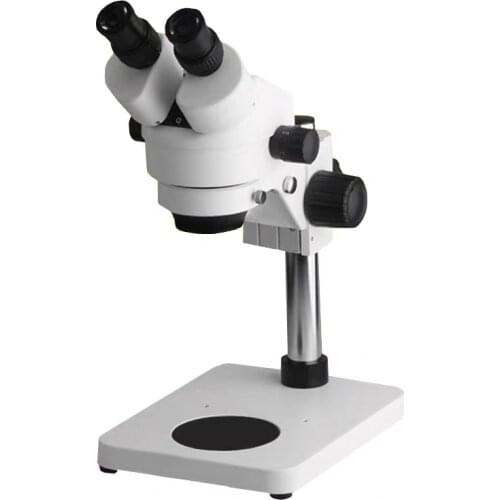 Professional 7X-45X Binocular Microscope Stereo Simul-Focal Continuous Zoom Inspection for Phone Motherboar PCB Soldering Repair