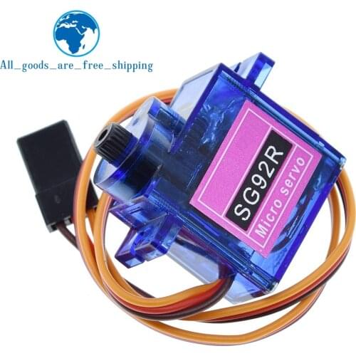 SG92R 2.5KG Micro 9g Servo Nylon Carbon fiber Gears Replace SG90 For RC Model Aeromodelling Helicopter Parts
