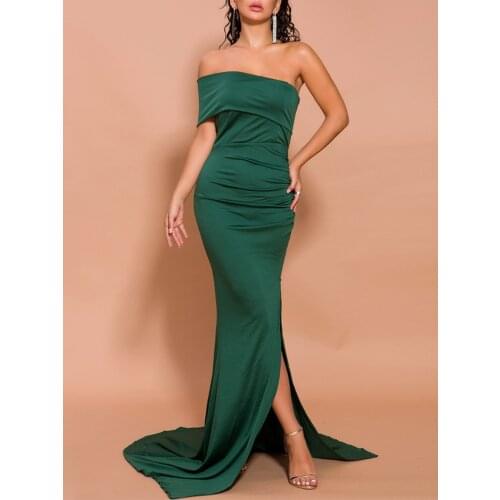 Женские атласные платья XUCTHHC China At AliExpress