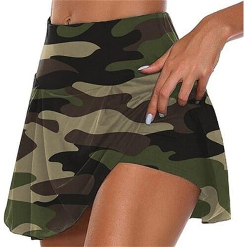 Ladies Sports Skirts Tennis Skirt Quick Dry Sports Badminton Pantskirt Wear Skirt Pleated Pants Cheerleaders Clothing