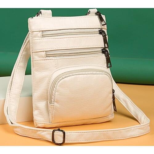 New Soft Leather Crossbody Bags For Women Clutch Phone Bag Female Shoulder Messenger Bag Luxury Designer Purses And Handbags