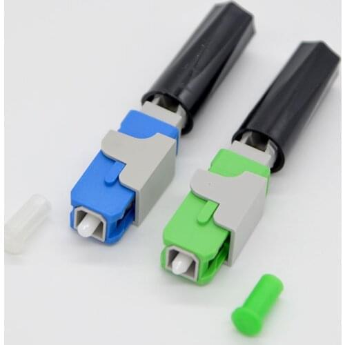 100PCS New Embedded Type Optic Fiber Fast Connector SC/UPC/APC Single Mode Fiber Optic Quick Connector Special Wholesale